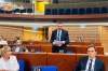 Предсједавајући Делегације ПСБиХ у ПССЕ Саша Магазиновић говорио на пленарном засједању ПССЕ у Стразбуру 